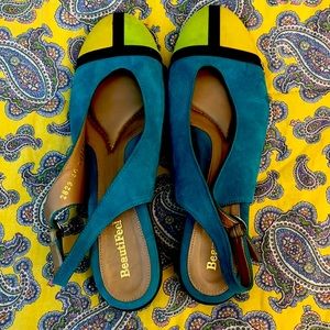 BEAUTIFEEL Size 40 sling backs